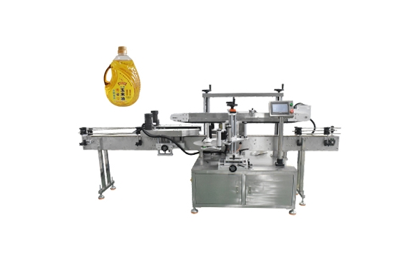花生油雙側面貼標機
